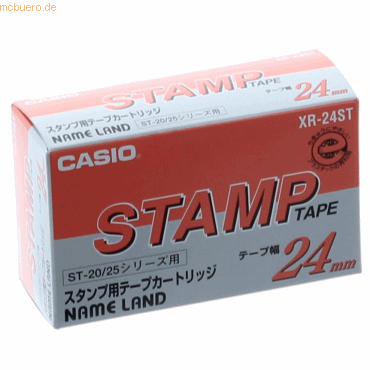 Casio Stempelband XR-24 ST 24mm x 3m