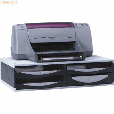Fellowes Bromaschinen-Stnder 54x13.5x34cm Kunststoff platin/graphit