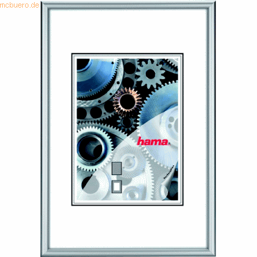 Hama Bilderrahmen Chicago 60x80cm aluminium silber