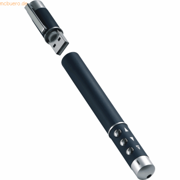 Nobo Laserpointer Presenter P2 blau/silber