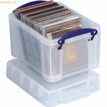 Really Useful Box Aufbewahrungsbox 3l 245x180x160mm PP transparent