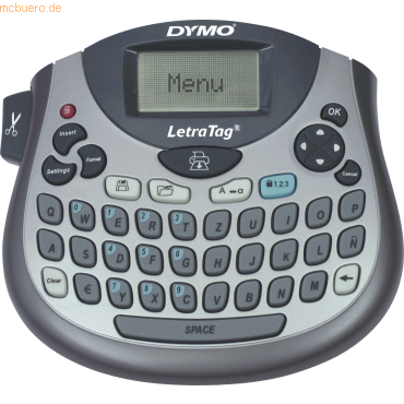 Dymo Beschriftungsgert LetraTag LT-100T silber/grau