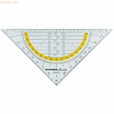 Rumold Geo-Dreieck 16cm rauchgrau