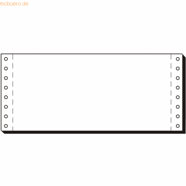 Sigel EDV-Papier 4x240mm mit Lngsperforation VE=3000 Blatt