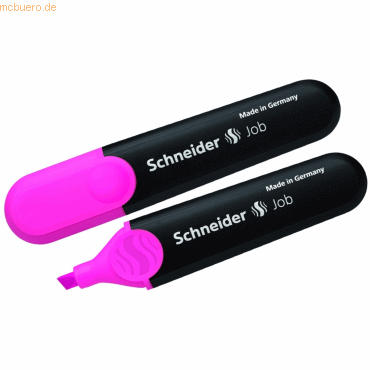 5 x Schneider Textmarker Job 150 rosa