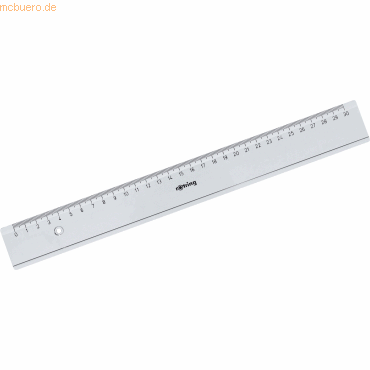 20 x Rotring Lineal glasklar 30cm