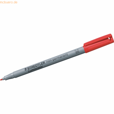 Staedtler Folienschreiber Lumocolor M nonpermanent rot