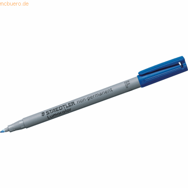 Staedtler Folienschreiber Lumocolor F nonpermanent blau