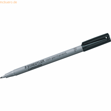 Staedtler Folienschreiber Lumocolor F nonpermanent schwarz