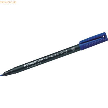 Staedtler Folienschreiber Lumocolor M permanent blau