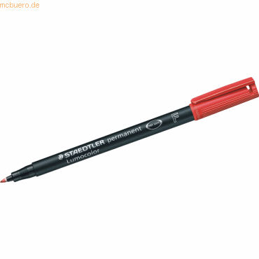 Staedtler Folienschreiber Lumocolor F permanent rot