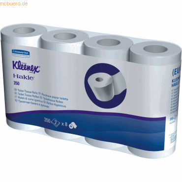 Kleenex Toilettenpapier 2-lagig VE=8 Rollen