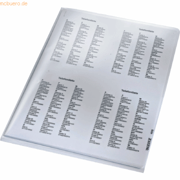 200 x Leitz Sichthlle A4 110my farblos
