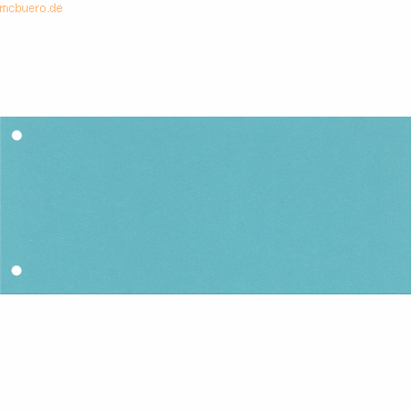 Exacompta Trennstreifen 10,5x24cm VE=100 Stck blau
