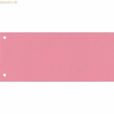 Exacompta Trennstreifen 10,5x24cm VE=100 Stck rosa