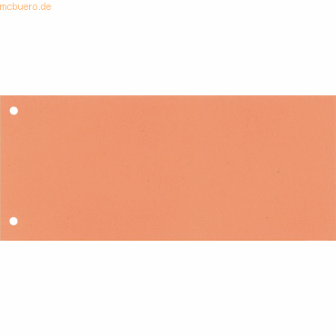 Exacompta Trennstreifen 10,5x24cm VE=100 Stck orange