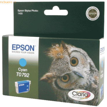 Epson Tintenpatrone Epson T07924010 cyan