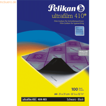 Pelikan Kohlepapier A4 Film-Carbon VE=100 Blatt