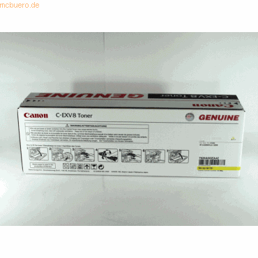 Canon Toner Canon CEXV8Y gelb