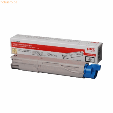 OKI Toner Oki 43459332 schwarz