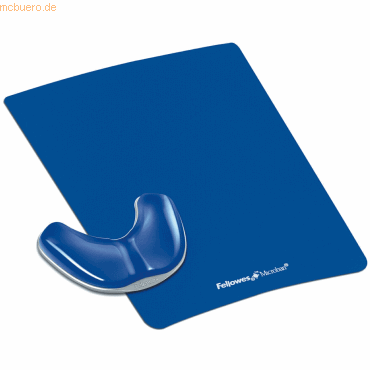 Fellowes Handgelenkauflage Crystal blau