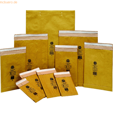 Jiffy Papierpolstertasche Jiffy 0 Innenma 135x229mm braun