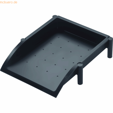 Helit Briefablage Serie Linear C4 schwarz