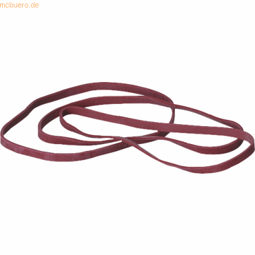 Alco Gummibnder 130x10mm 500g rot
