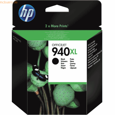 HP Tintenpatrone HP C4906AE 940XL schwarz
