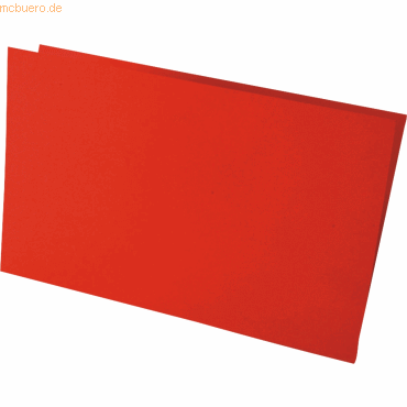 Clairefontaine Doppelkarte DINlang 210g/qm kirschrot VE=25 Stck