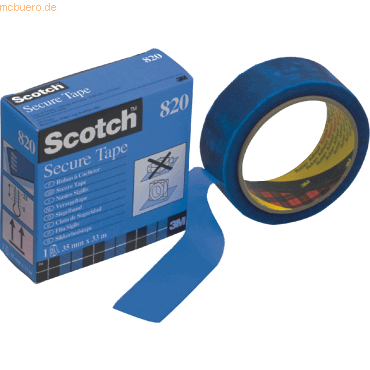 Scotch Siegelband 33mx35mm blau