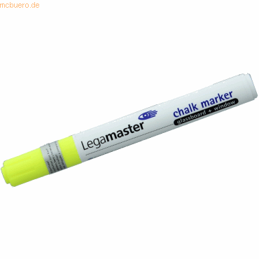 4 x Legamaster Kreidemarker 2-3mm gelb