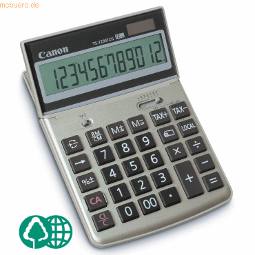 Canon Tischrechner TS1200-TCG Recycling-Material