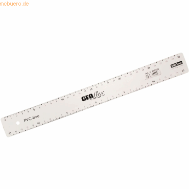 25 x Aristo Lineal Geoflex 30cm transparent