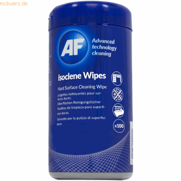 AF Isopropanol-Tücher Isoclene Wipes Spenderdose VE=100 Stück