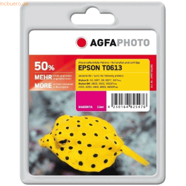 AgfaPhoto Tinte kompatibel mit Epson T061340 magenta