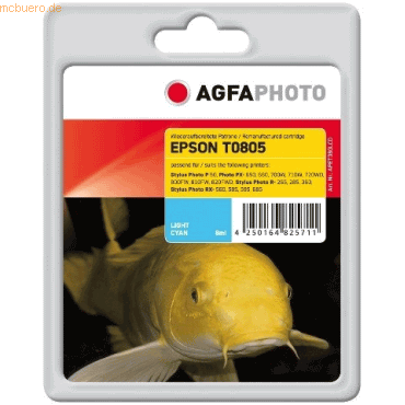 AgfaPhoto Tinte kompatibel mit Epson T080540 light-cyan