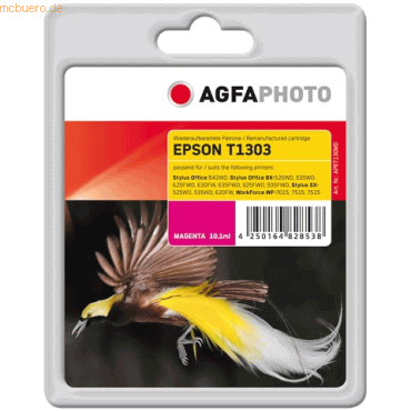 AgfaPhoto Tinte kompatibel mit Epson T130340 magenta