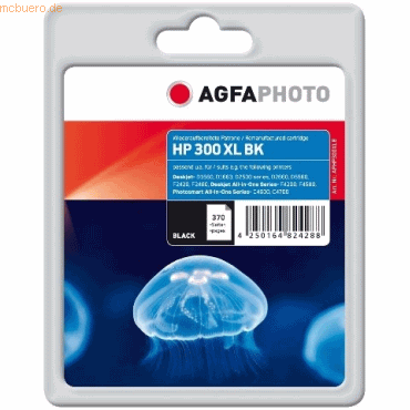 AgfaPhoto Tinte kompatibel mit HP CC641E schwarz