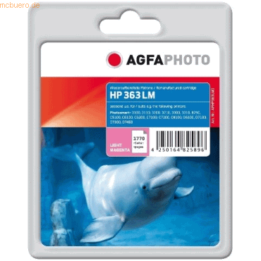 AgfaPhoto Tinte kompatibel mit HP C8775EE light-magenta
