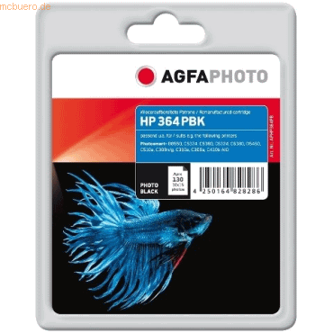 AgfaPhoto Tinte kompatibel mit HP CB317EE photo-schwarz