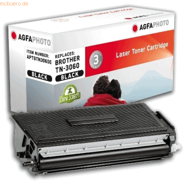 AgfaPhoto Toner kompatibel mit Brother TN3060 schwarz