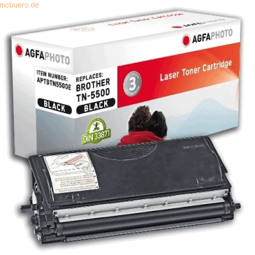 AgfaPhoto Toner kompatibel mit Brother TN5500 schwarz