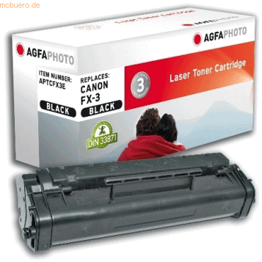 AgfaPhoto Toner kompatibel mit Canon FX3 schwarz