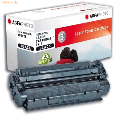 AgfaPhoto Toner kompatibel mit Canon Cartridge T schwarz