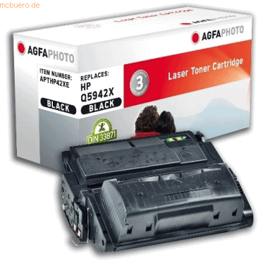 AgfaPhoto Toner kompatibel mit HP Q5942X schwarz