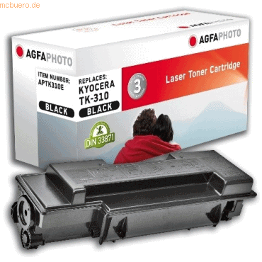 AgfaPhoto Toner kompatibel mit Kyocera TK310 schwarz