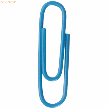 Alco Briefklammern 26mm kunststoffberzogen blau VE=1000 Stck
