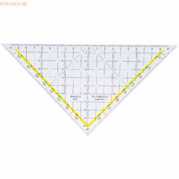 10 x Aristo TZ-Dreieck ohne Griff 22,5cm
