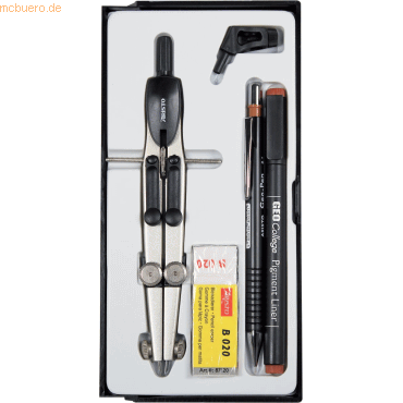Aristo Zirkel-Set Schulset 2 5-teilig